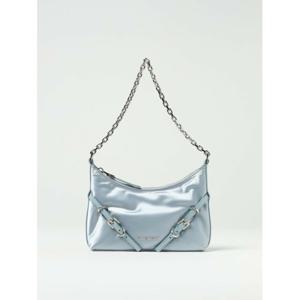 [GIVENCHY] 여성 핸드백 Voyou 파티 백 인 새틴 나일론 위드 레더 스트랩 BB50W0B1W2 050 스카이 Blue /6