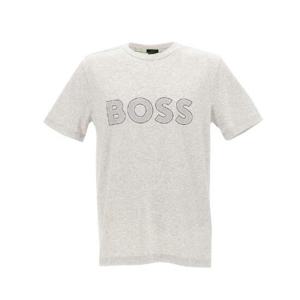 (명품) 보스 로고 크루넥 남성 티셔츠 50474232