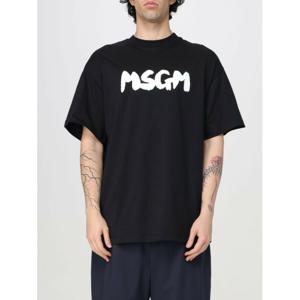 [MSGM] 남성 티셔츠 3840MM105257002 99 블랙 /6