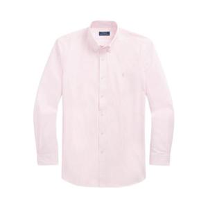 폴로 랄프로렌 긴팔 셔츠 710 929346 015 CARMEL PINK WHITE