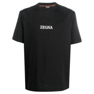 에르메네질도제냐 반팔 티셔츠 RE7364 A777 K09 Black