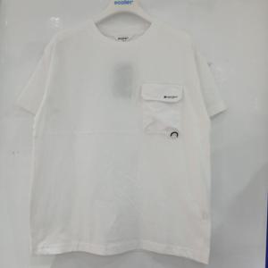 [에꼴리에][모다부평]4.5부 루즈핏 우븐 포켓티 /25B5402WT
