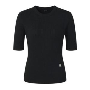[르샵]25l2l15kpo050u라운드넥 골지 반소매 니트 풀오버