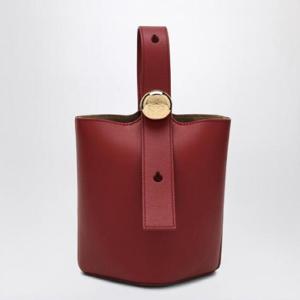 LOEWE Red calfskin Pebble Bucket small bag AANBBBMX01LE/Q_LOEW-7885