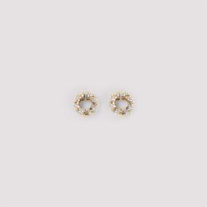 발렌티노 가라바니 이어링 6W0J0AA4YCW 9MN ORO CRYSTAL