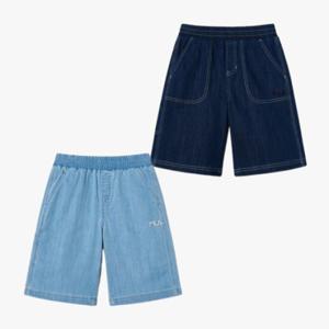 휠라키즈(FILA KIDS) (FK2TRH2301X) 5부 데님 포켓팬츠