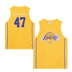 [NBA] ORL 어센틱 팀 메쉬 슬리브리스 (옐로우) N252TS411P