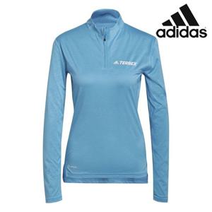 [아디다스] 티셔츠 /D21- H53392 / W MT Half Zi LS 우먼스 TERREX MULTI HALF-ZIP TEE