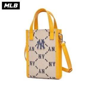 [MLB]모노그램 다이아 자카드 핸드폰크로스백(3ACRH012N-50BGS-PS)