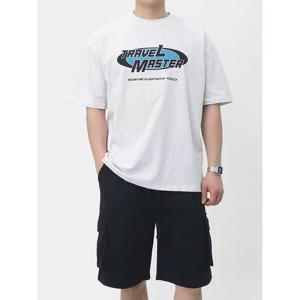 [빌리버스] 남성 프린팅 면 그래픽 티셔츠 반팔티 BRV125