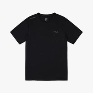 M 휠라반팔티 KQC FS2RSG2209M-BLK 스트레치 절개 그래픽 반팔티