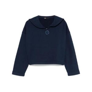 마쥬 플로럴 브로치 스웨트셔츠 MFPSW001870103
