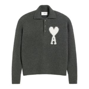 AMI Paris 아미 드 꾀흐 스웨터 H24UPL325KN0032