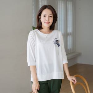 엄마옷 마담4060 클리아나염티셔츠 여름옷 -ZTE2504068-