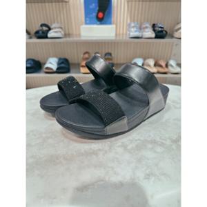 [FITFLOP][루루] FFSO5E218BK 25S S 크리스탈 블랙 여성 슬라이드