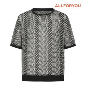 [올포유][올포유] 여성 프린트 반팔 티블라우스 ALBLN5416-199