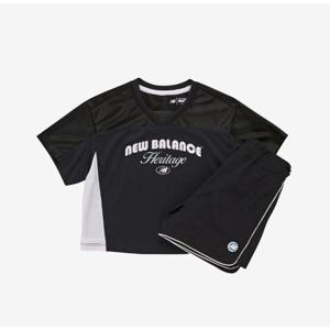 뉴발란스 KIDS 반팔 쿨메쉬 반바지 셋업 여아 B1 NK9YF2123G 19