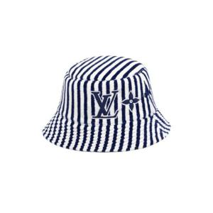 루이비통 LV 그래피컬 버킷햇 블루 M77622