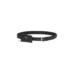 프라다 사피아노 레더 벨트 블랙 2CM235-053-F0002