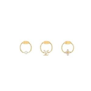 루이비통 레이디 LV 반지 골드  3개 세트 M1604S/M1604M/M1604L