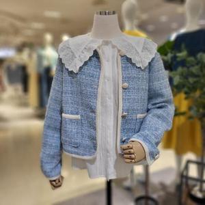 파파야 PNPRJK010A 블루봄트웨이드자켓