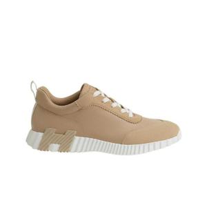 에르메스 바운싱 스니커즈 카프스킨 스웨이드 고트스킨   베쥬 랑 H221898ZH5K