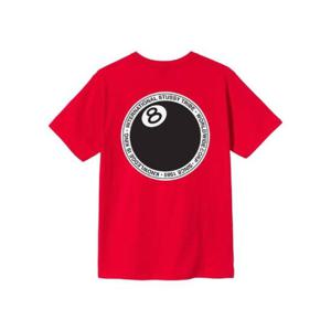 스투시 8볼 닷 티셔츠 레드 1904646