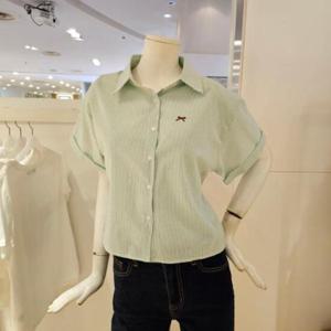 미엘로 MM54NB105GRFF 스트라이프카라셔츠