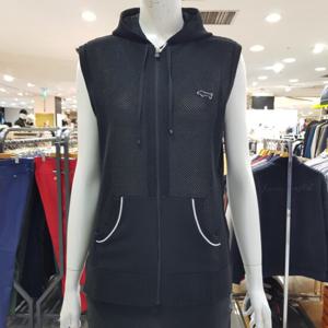 [루이까스텔]여성스테디셀러스카시후드니트베스트/7LEVT301B