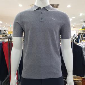 [루이까스텔]남성뮤트톤심플스테디여름카라반팔니트/7MESW402C