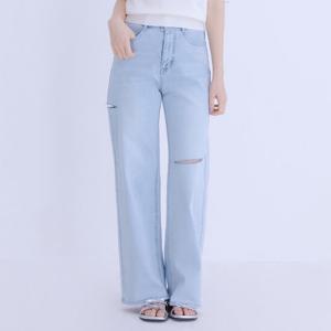 [로엠]디스트로이드 스트레이트 데님(1color)_RMTJE25G17