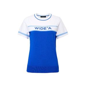 와이드앵글골프반팔티 KQJ WWM25K12B6 TO PRO 컬러블럭 라운드넥 스웨터 L (R/Blue)
