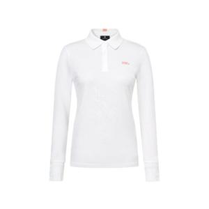 와이드앵글골프긴팔티 KQJ WWP25253W2 CO 기본핏 니트 에리 폴로티셔츠 L (White)