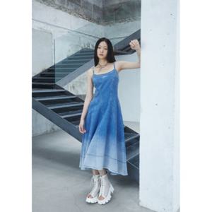 [에고이스트][CAPSULE LINE]밑단 언발 포인트 슬림 절개 원피스(ER2DO460)