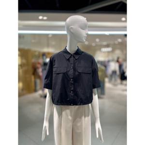 [ZOOC]쥬크 드로스트링 아웃포켓 블라우스(Z252MSC311)