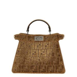 FENDI & 39 피카부 아이시유 스몰& 39  핸드백 8BN327AT14F0EMR