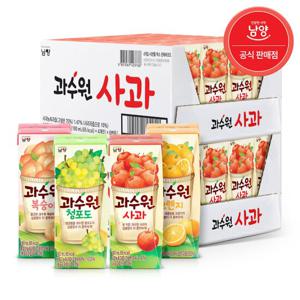[무료배송] 남양 과수원 과일주스 4종 190mlx48팩 택1