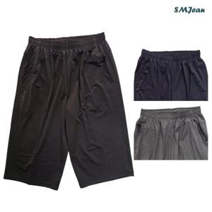 SMJ321 가벼운 5부 밴드 반바지 스판 밴딩 반바지 여름