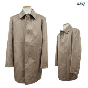SMJ1095 싱글 트렌치 코트 하프 남성 봄 가을 하프코트