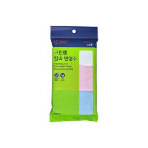 크린랩 면 행주 칼라 3매 재사용 위생 다용도 싱크대