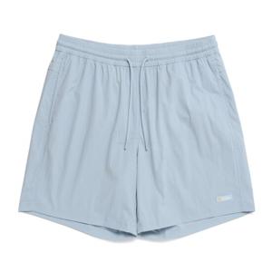 내셔널지오그래픽 N232UBS660 유니 4부 미니 자수 보드숏 BLUE