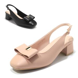 [세라]C24G401 컴포트슬링백 베이지 블랙 4CM