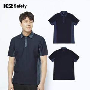 K2 카라 반팔티셔츠 TS-2204 냉감 근무복
