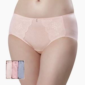 제임스딘 여성 쿨 인견 레이스 맥시 노라인 햄 팬티