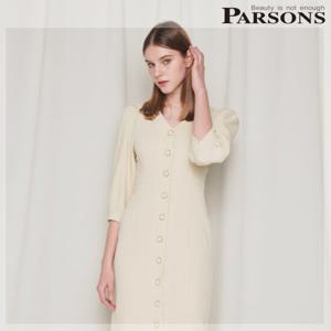 [파슨스] [Assuline] max.button dress (ASSP3OP01)