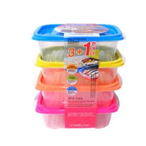 킵프리저 씨밀렉스 냉동실 전용용기 520ml 4P