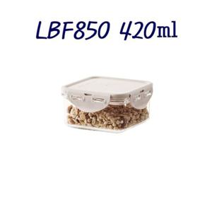 락앤락 비스프리 스테커블 반찬통정사각 420ml LBF850
