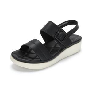 [무크]여성 캐주얼 샌들 4cm 블랙 422520AA