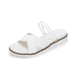 [무크]여성 캐주얼 뮬 샌들 2.5cm 화이트 422523AY