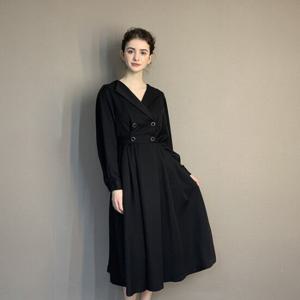 [파슨스] sera.back ribbon dress    [PW2O0OP03]